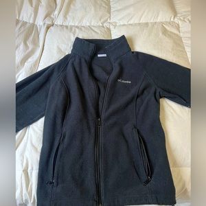 Black columbia coat size XL